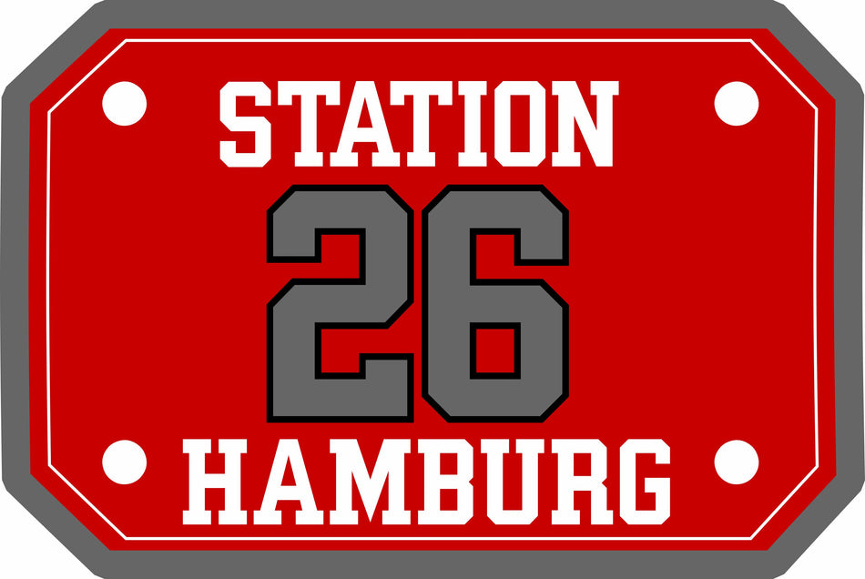 Hamburg Decker Badge Customer Decal