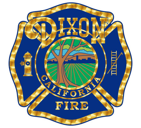 Dixon California Fire Customer Decal