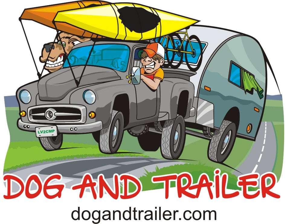 Dog and Trailer Bike/Kayak Customer Decal