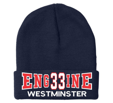 ENG33INE West Embroidered Winter Hat 100517