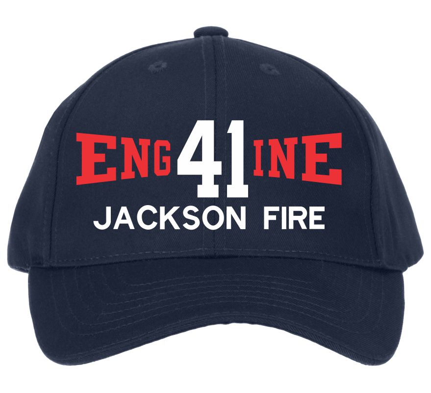 Engine 41 Jackson Customer Embroidered Hat