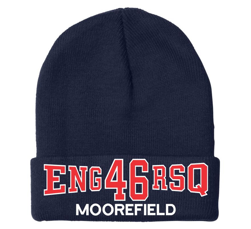 ENG46RSQ Moorefield Embroidered Winter Hat