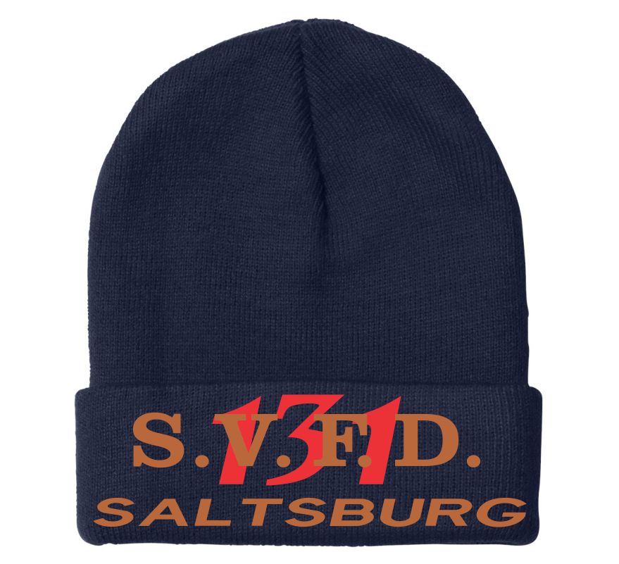 SVFD Saltsburg Embroidered Winter Hat