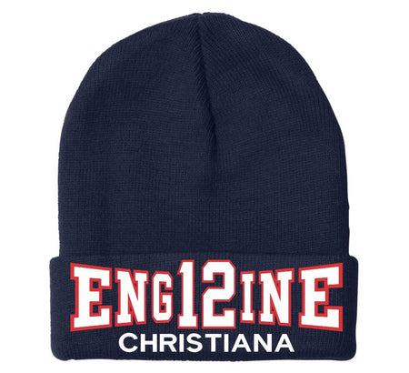 Engine 12 Christiana Embroidered Winter Hat