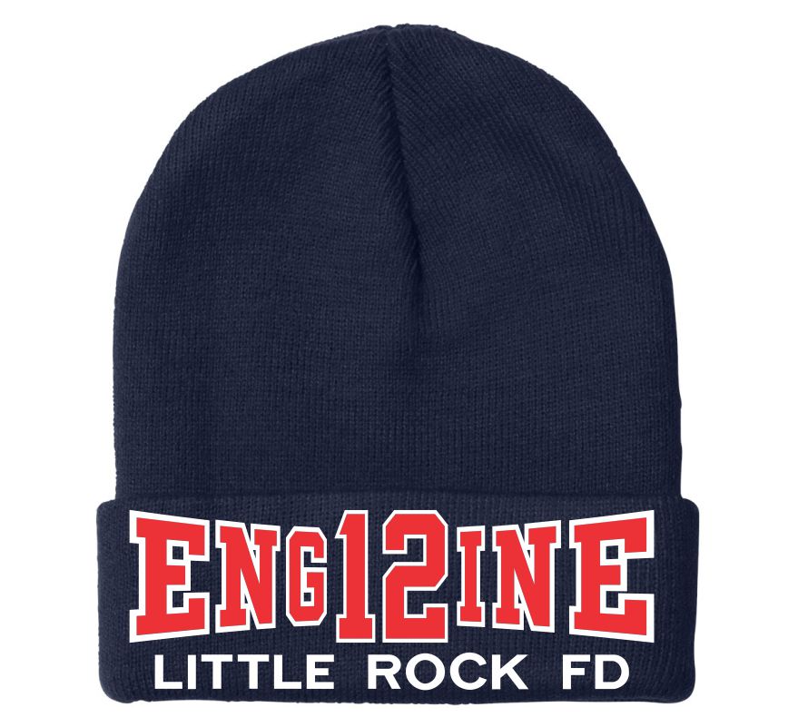 Engine 12 Little Rock Embroidered Winter Hat – Powercall Sirens LLC
