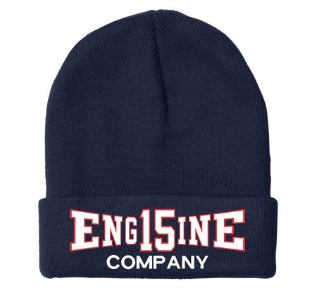 Engine 15 Company Embroidered Winter Hat