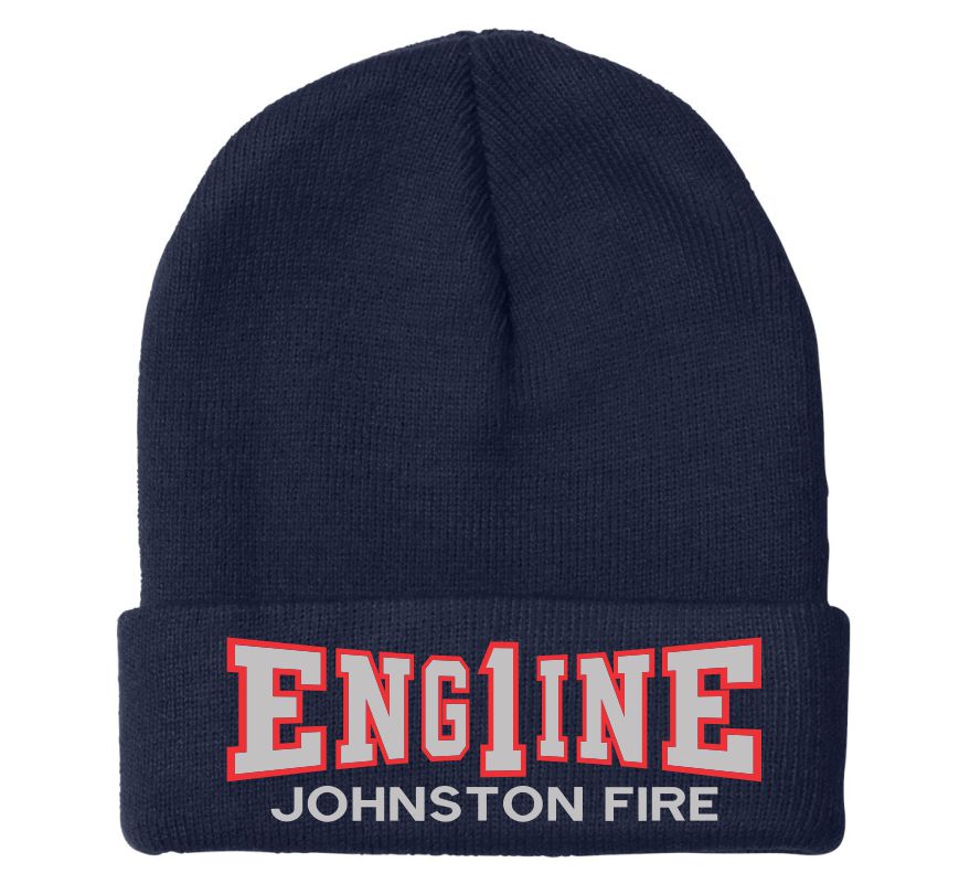 Engine 1 Johnston Embroidered Winter Hat