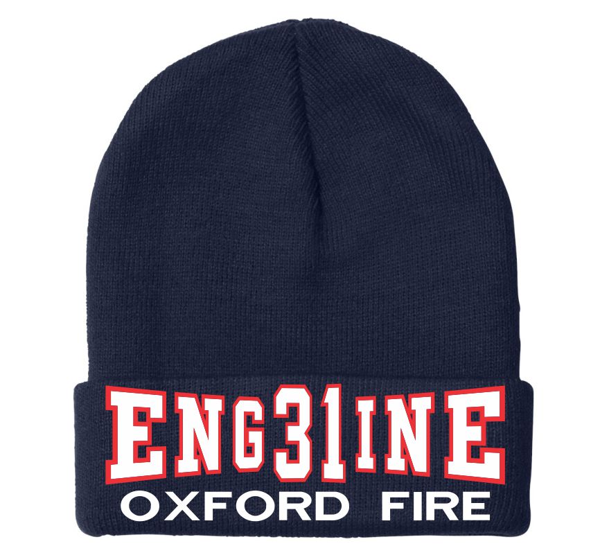 Engine 31 Oxford Embroidered Winter Hat – Powercall Sirens LLC