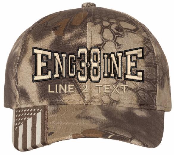 Engine 38 Style Highlander Embroidered Hat - Powercall Sirens LLC