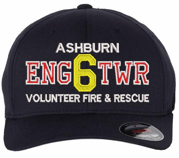 Ashburn Engine Tower 6 Customer Embroidered Hat
