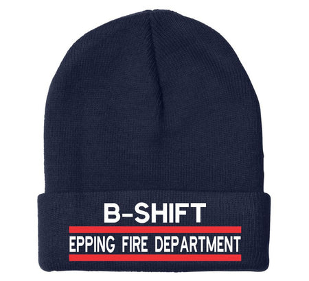 Epping Fire B Shift Embroidered Winter Hat