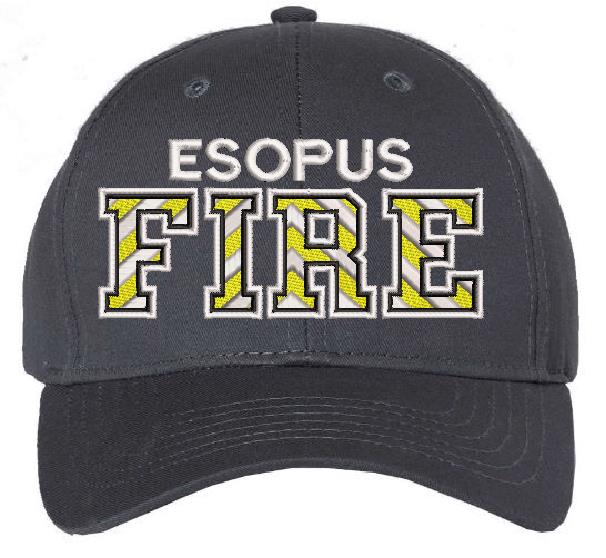 Esopus Fire 2260 Charcoal Embroidered Hat - Powercall Sirens LLC