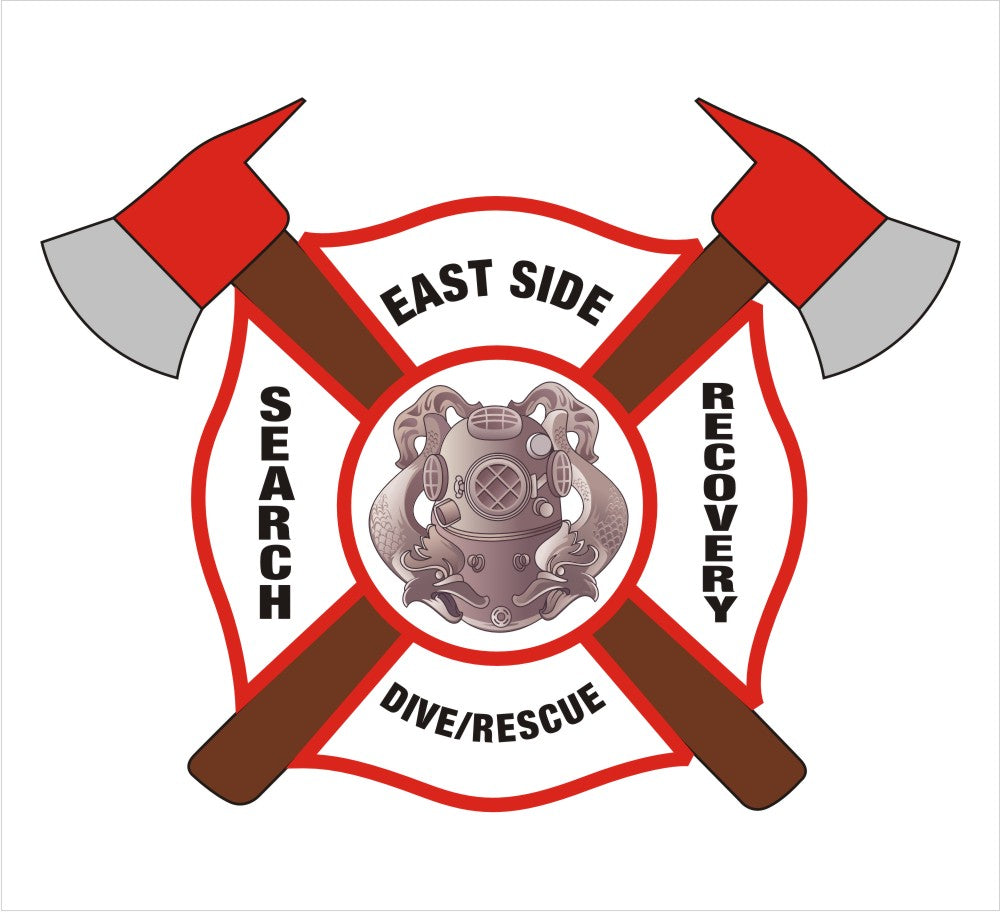 East Side Diver Customer Decal