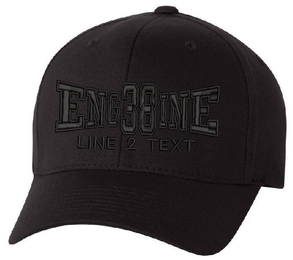 BLACKOUT Engine 38 Style Embroidered Hat - Powercall Sirens LLC