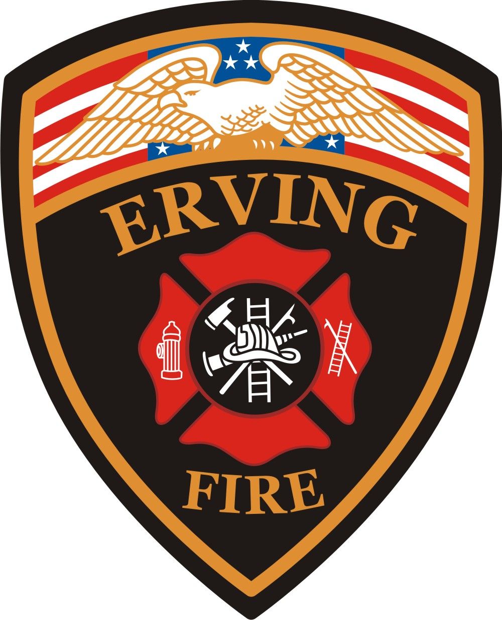 Erving Fire Department Customer Decal - Powercall Sirens LLC