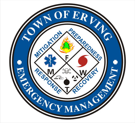 Erving Emergency Manag. Customer Decal