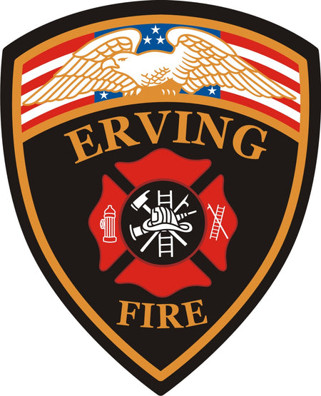 Erving Fire Department Customer Decal