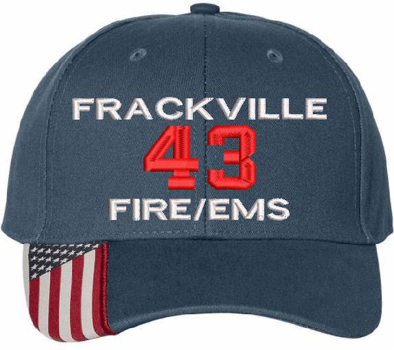 Frackville 43 Fire EMS Custom Embroidered Hat