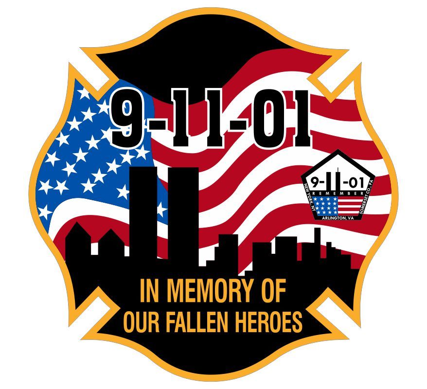 In Memory of our fallen heroes Memorial Decal - Powercall Sirens LLC