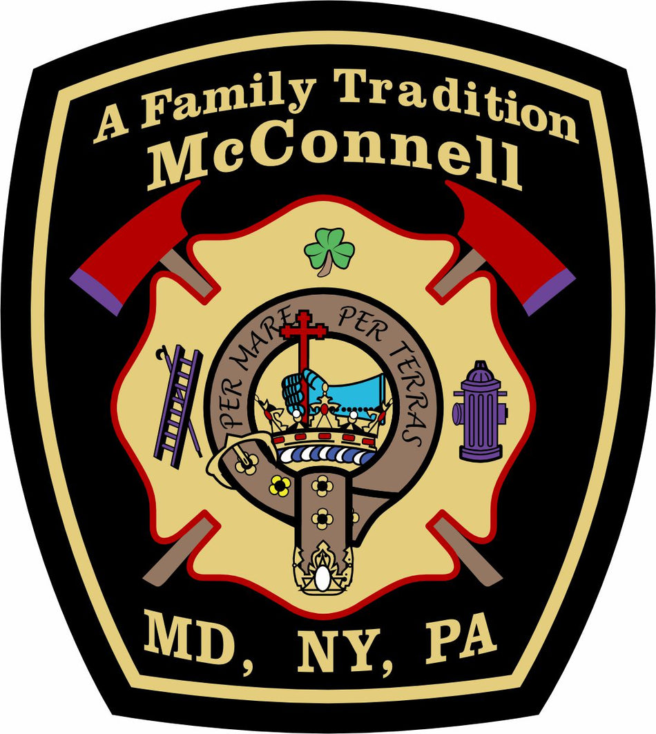 Family Tradition McConnell Customer Decal - Powercall Sirens LLC