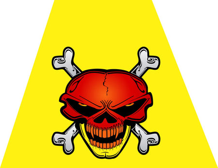 Fire Devil Helmet Trapezoid - Powercall Sirens LLC