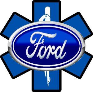 Ford Ems Star Maltese Decal - Powercall Sirens LLC