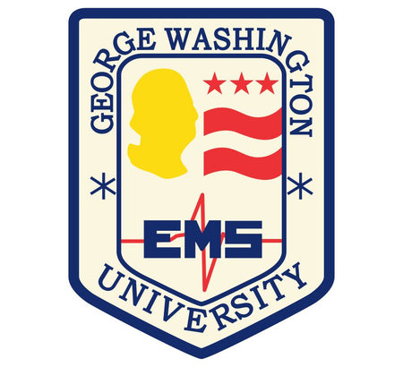 George Washington University EMS Decal