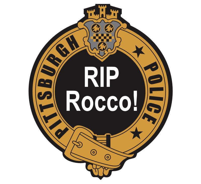 RIP Rocco Pittsburg Customer Decal