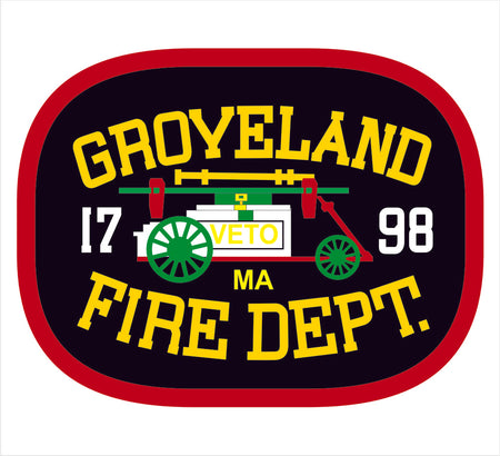 Groveland Fire Dept Customer Decal