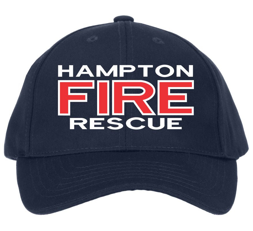 Hampton Fire Rescue Custom embroidered hat 102417