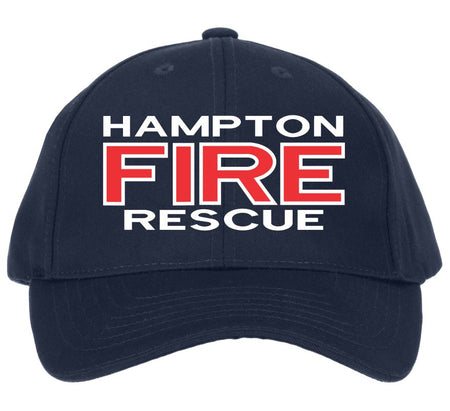 Hampton Fire Rescue Custom embroidered hat 102417