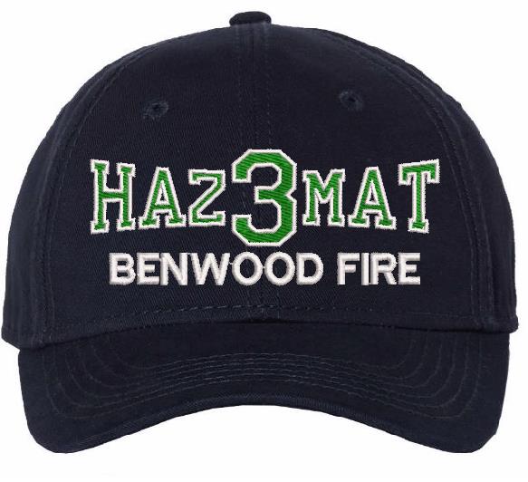 Hazmat 3 Benwood Customer Embroidered Hat