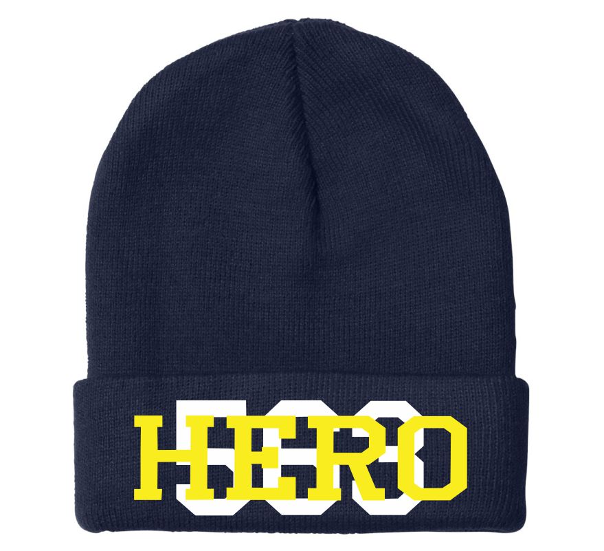 Hero 563 Embroidered Winter Hat 102517