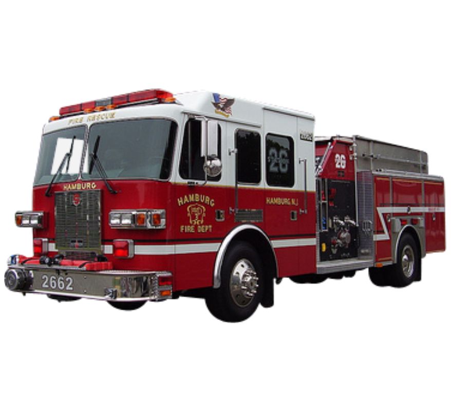 Hamburg Fire Engine Decker Customer Decal