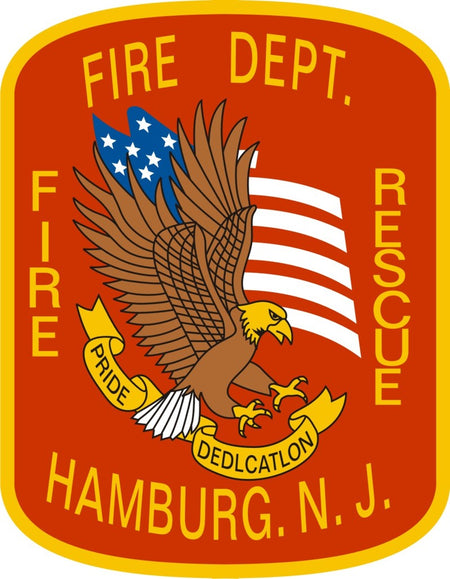 Hamburg Fire Rescue Customer Decal.
