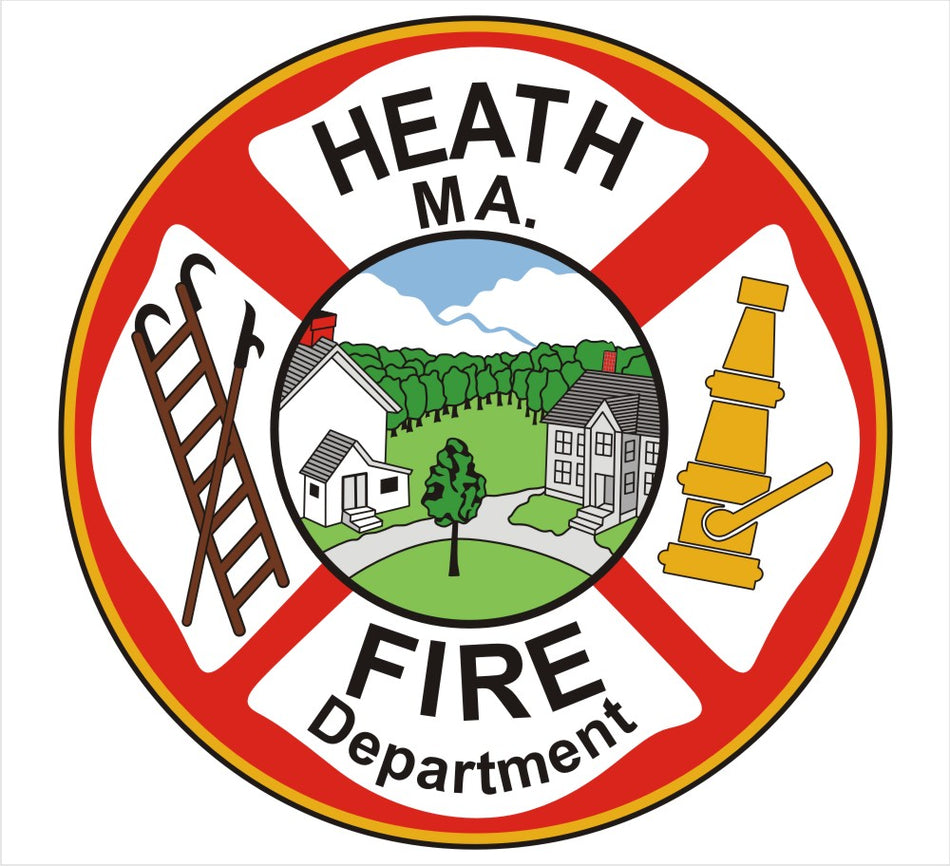 Heath Fire Department Customer Decal