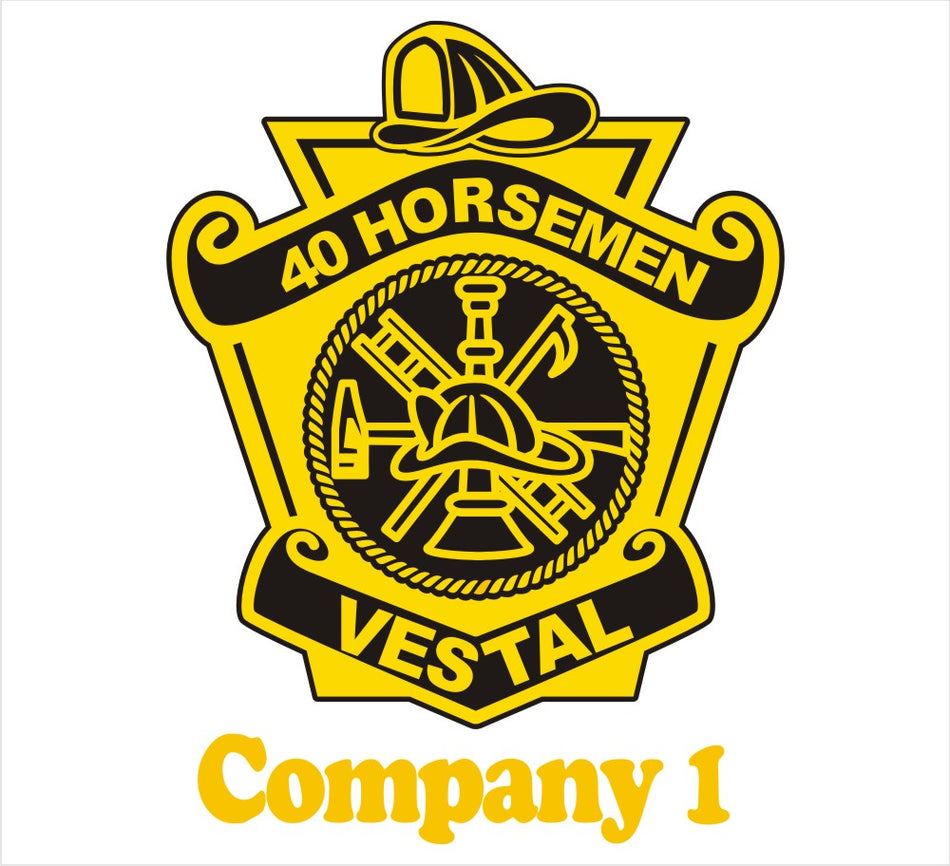 Company 1 Horsemen Customer Decal