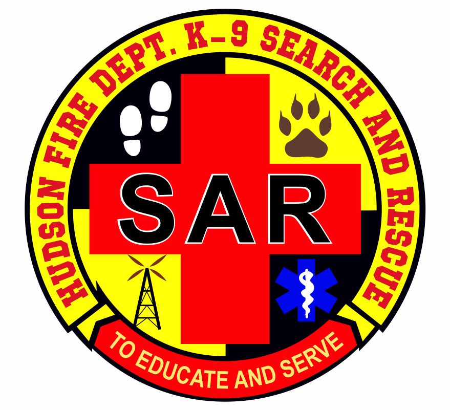 Hudson K9 Fire Department Magnet 072017