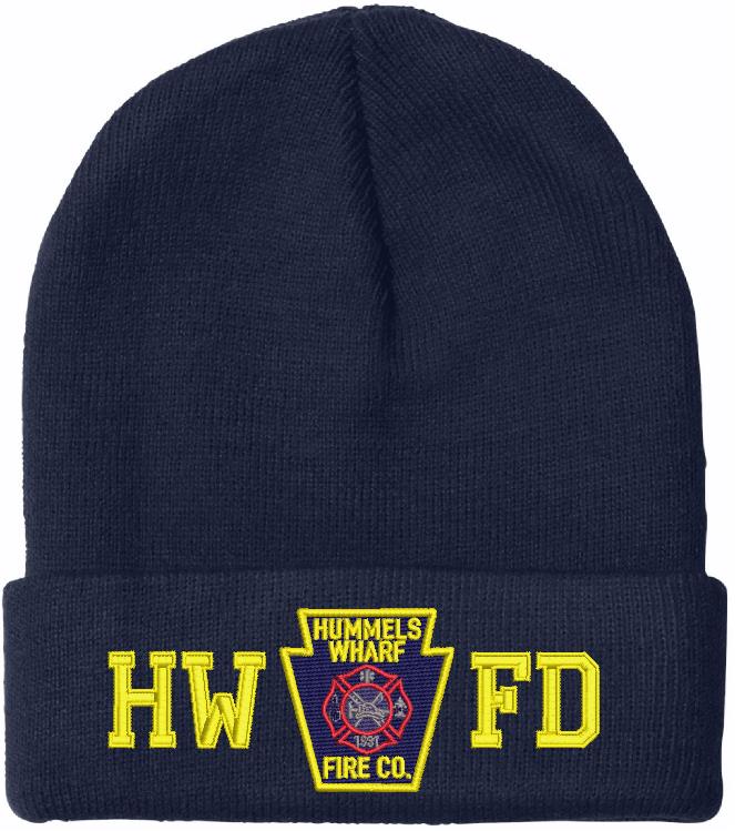 HWFD Hummels Wharf Embroidered Winter Hat