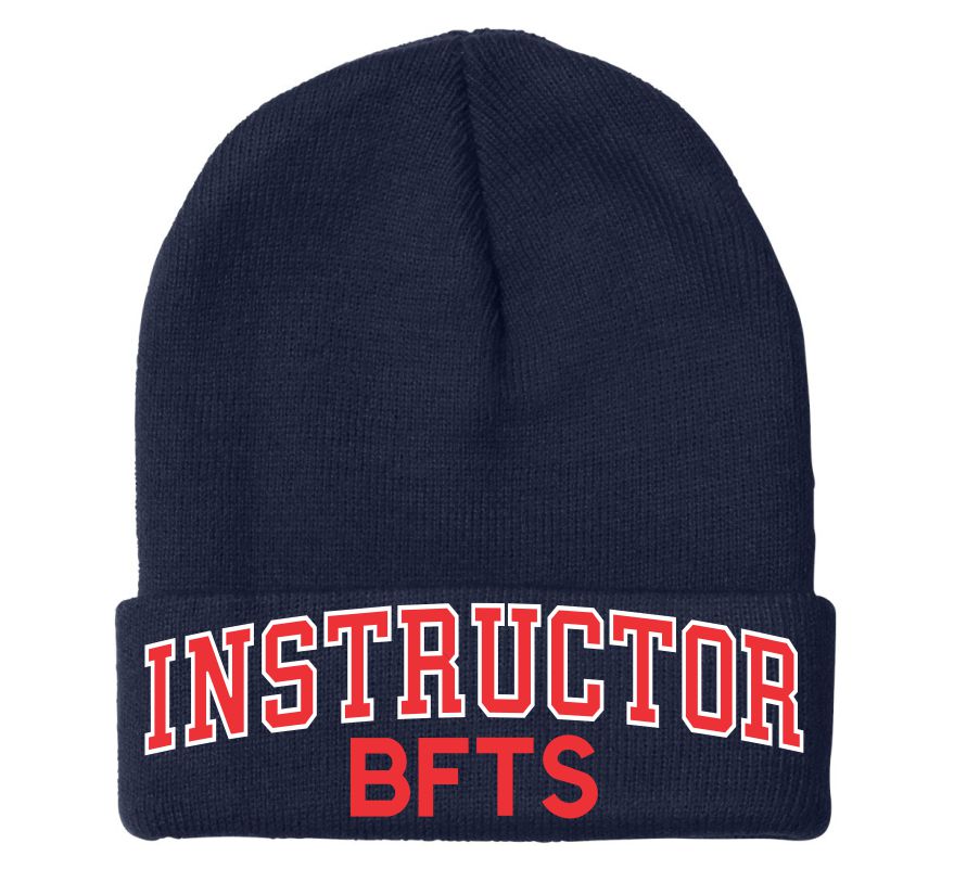 Instructor BFTS Embroidered Winter Hat