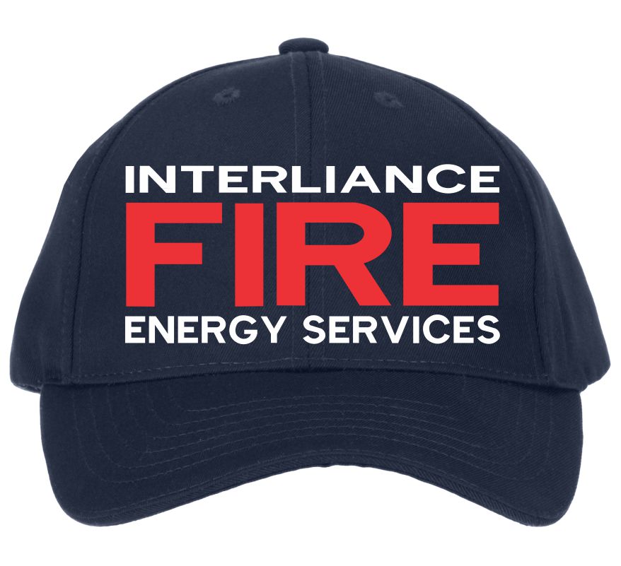 Interliance Fire Energy Solutions Custom embroidered hat 