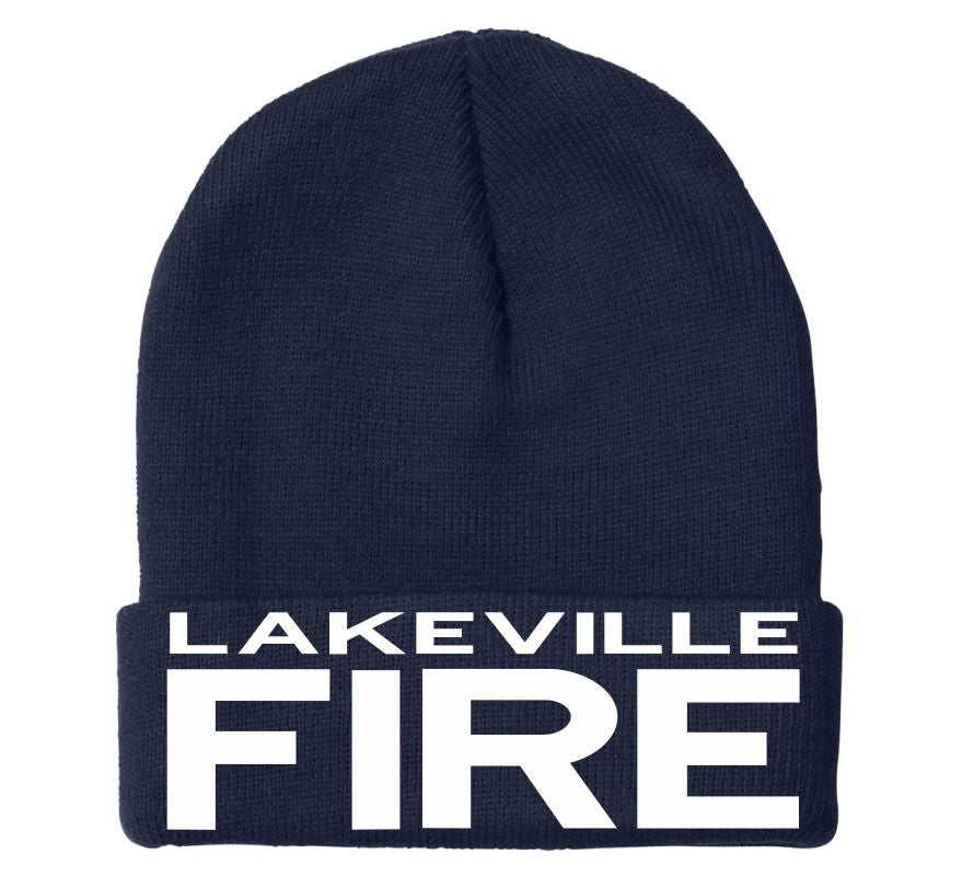 Lakeville Fire Embroidered Winter Hat 101917