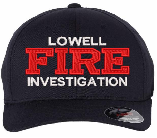 Lowell Fire Investigations Customer Embroidered Hat