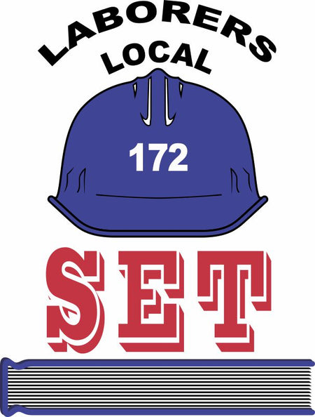 Laborers Local 172 Set Customer Decal - Powercall Sirens LLC