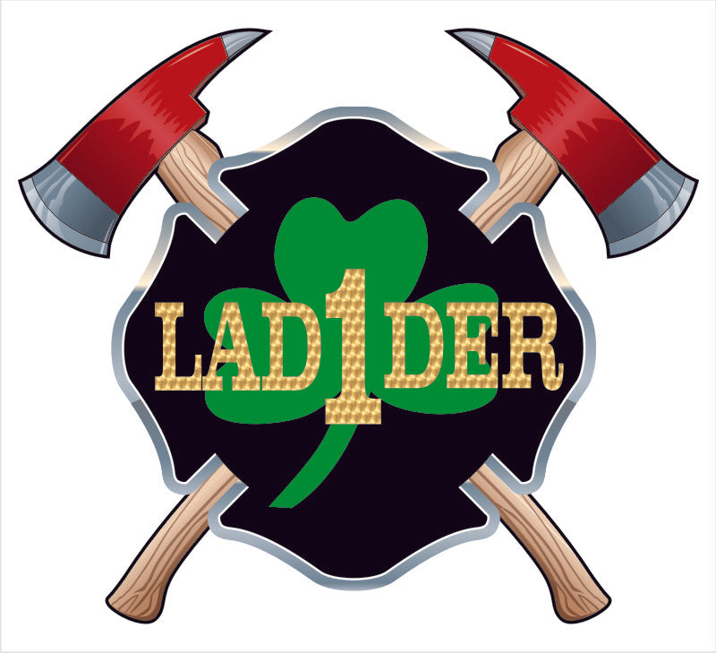 Ladder 1 Flag customer decal