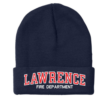 Lawrence Fire Dept. Customer Embroidered Winter Hat