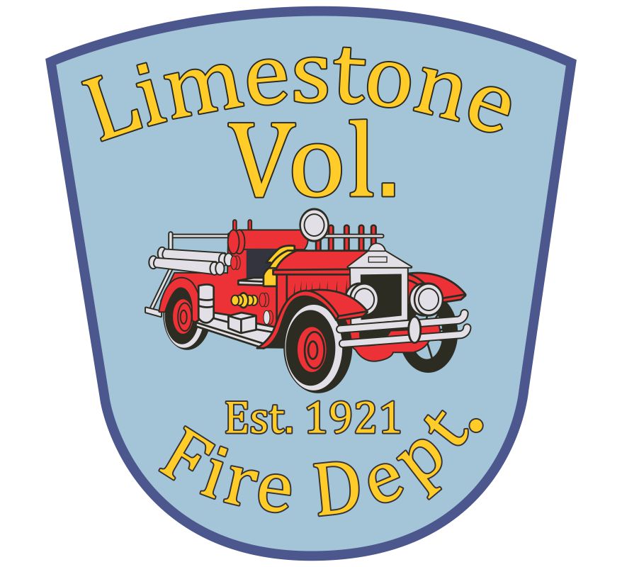 Limestone Fire Dept Customer Decal design