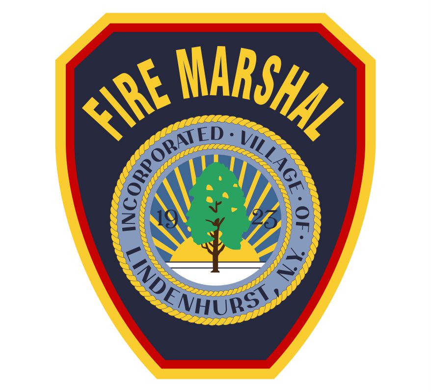 Lindenhurst Fire Marshal Customer Decal