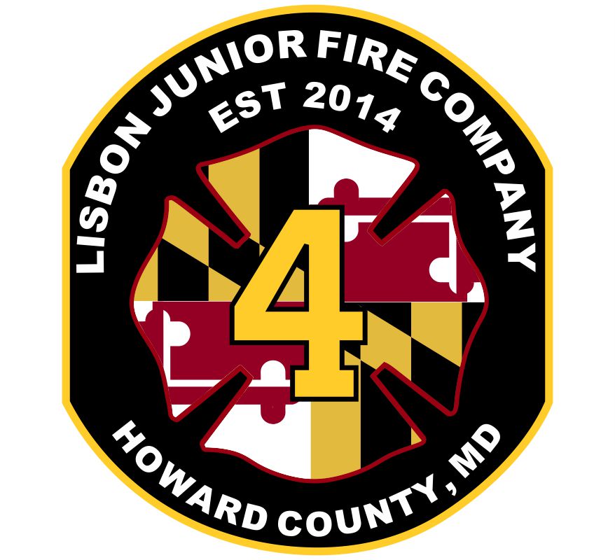 Logo Jr. Fire Lisbon Junior Fire Co. Customer Decal – Powercall Sirens LLC