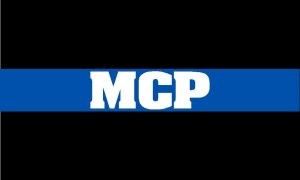 MCP Blue Line Decal